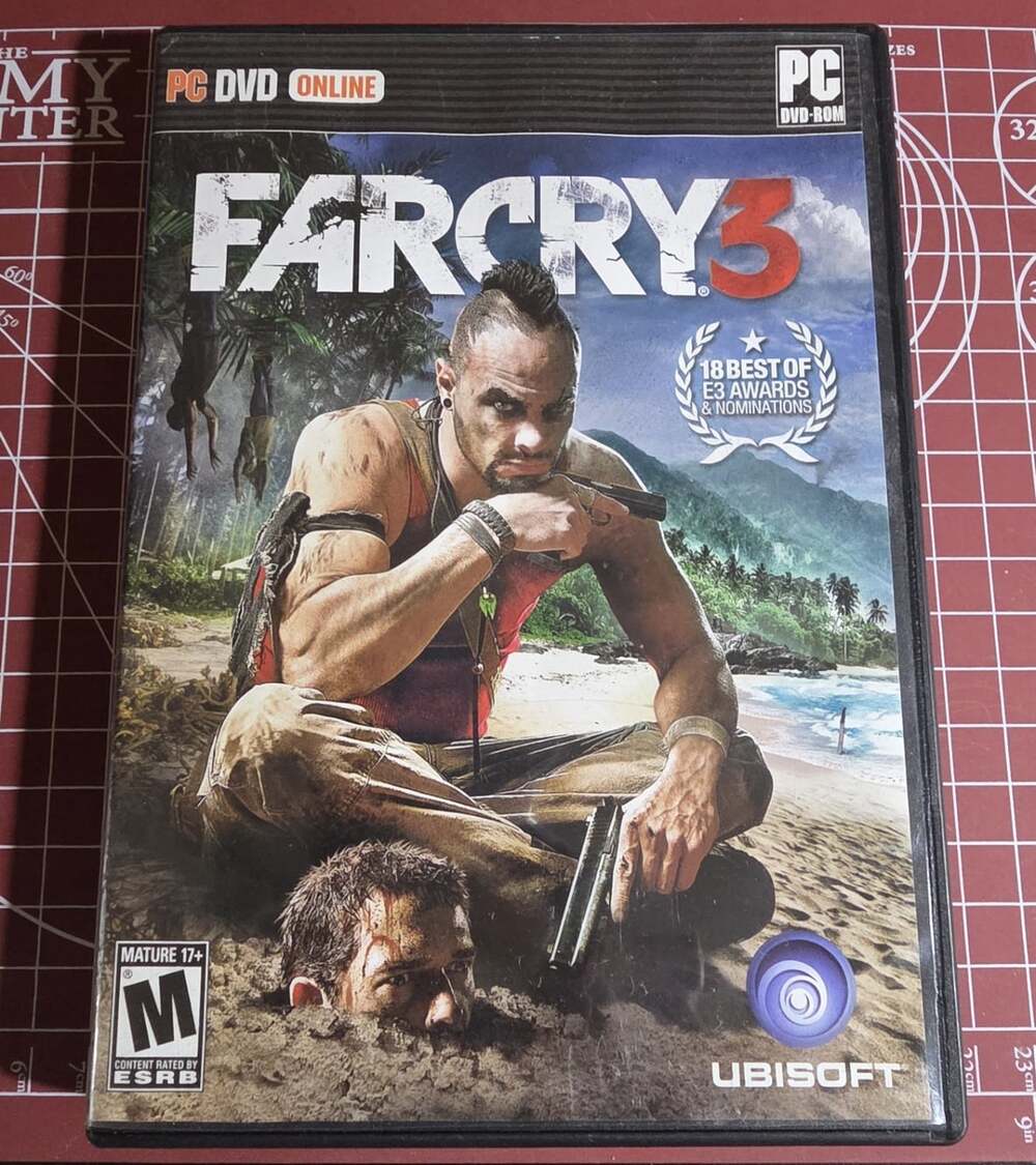 Far Cry 3 (PC) DVD-ROM 2 Disc Set Ubisoft Windows